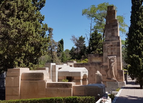 Mausoleo de Pablo Iglesias en el cementerio Civil