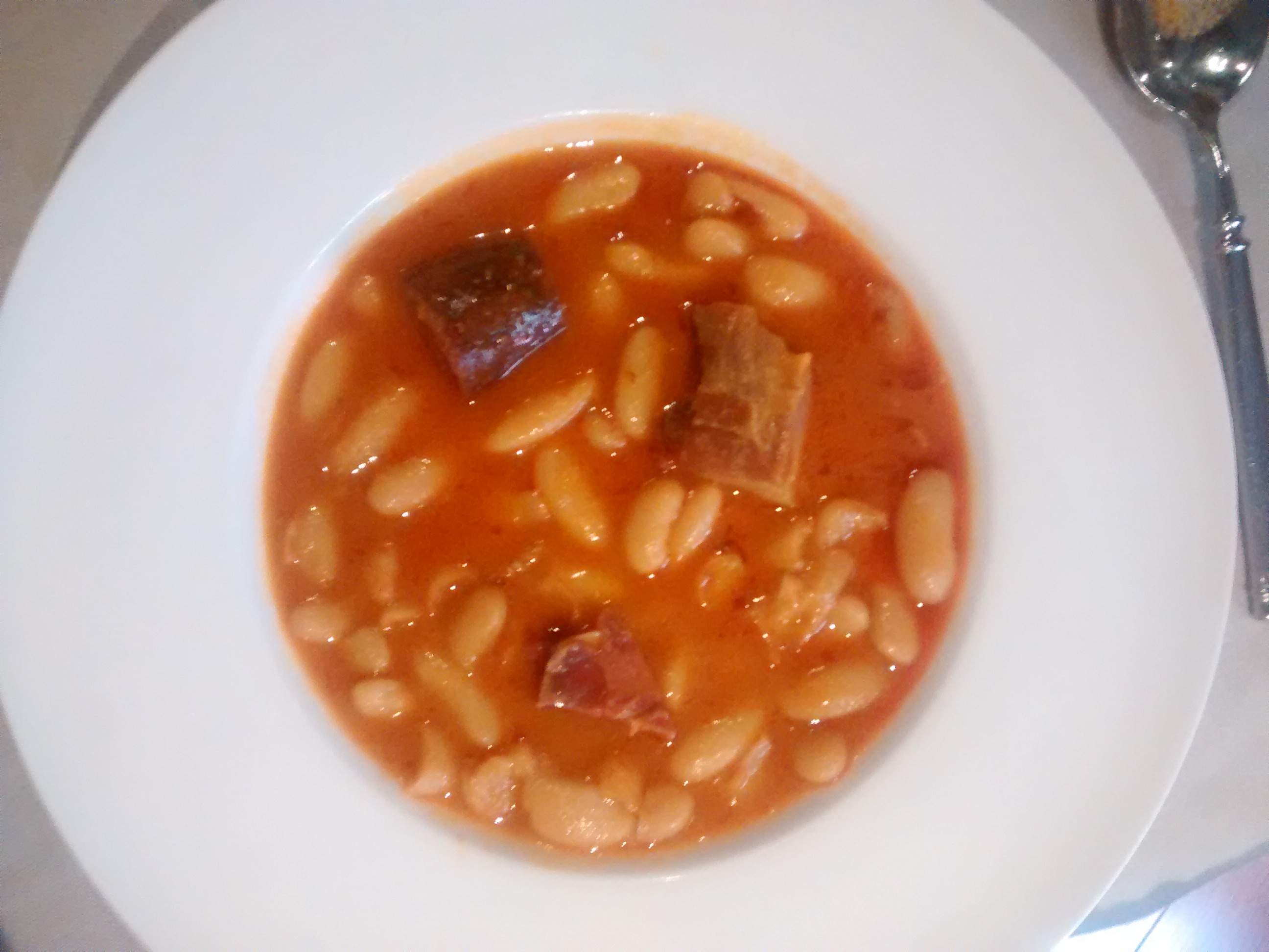 Restaurante Asgaya Fabada Microplán Madrid